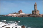Kanyakumari, Vivekananda Rock, North and South Tours, Indian Holiday Vacation 